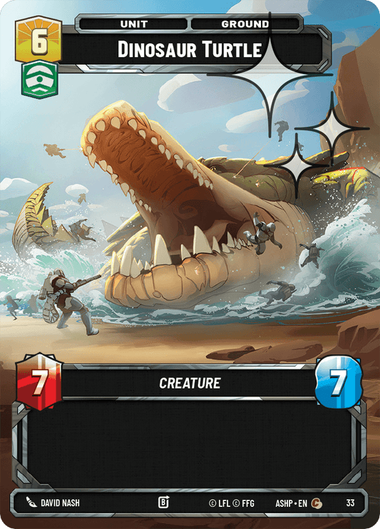【ASHP33/EN】Dinosaur Turtle