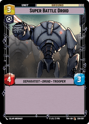 【TWI230/EN】Super Battle Droid(FOIL)