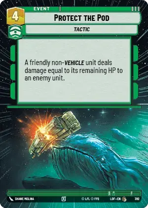 【LOF868/EN】Protect the Pod(Hyperspace/Foil）