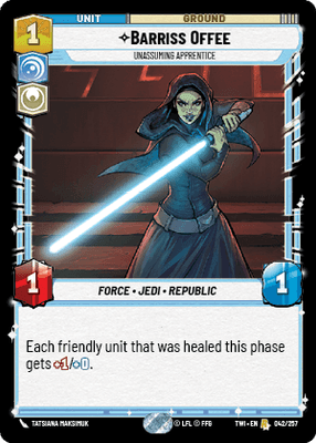 【TWI042/EN】Barriss Offee - Unassuming Apprentice