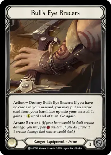 【U-ARC042/EN】Bull's Eye Bracers