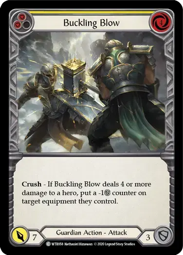【U-WTR058/EN】Buckling Blow[Yellow]