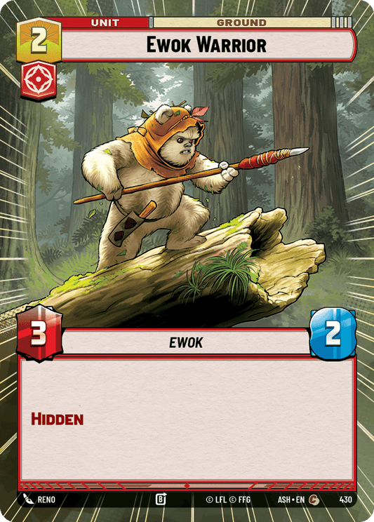 【ASH430/EN】Ewok Warrior (Hyperspace)