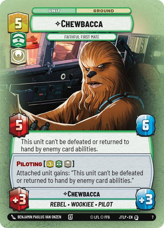 【JTLP07/EN】Chewbacca - Faithful First Mate