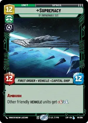 【LOF089/EN】Supremacy - Of Unimaginable Size