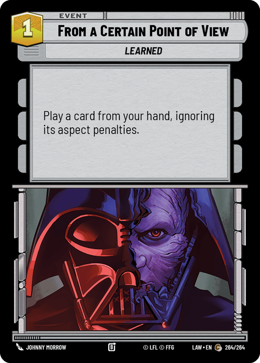 【LAW264/EN】From a Certain Point of View