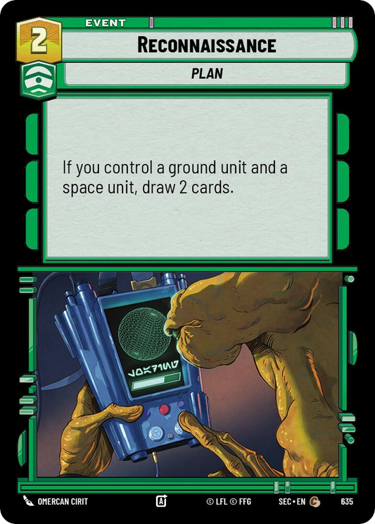 【SEC0635/EN】Reconnaissance (Foil)