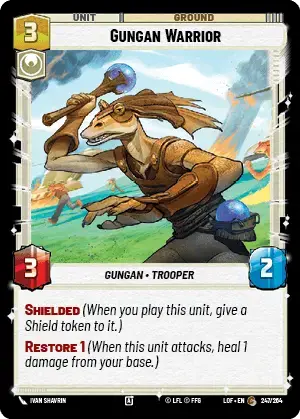 【LOF247/EN】Gungan Warrior