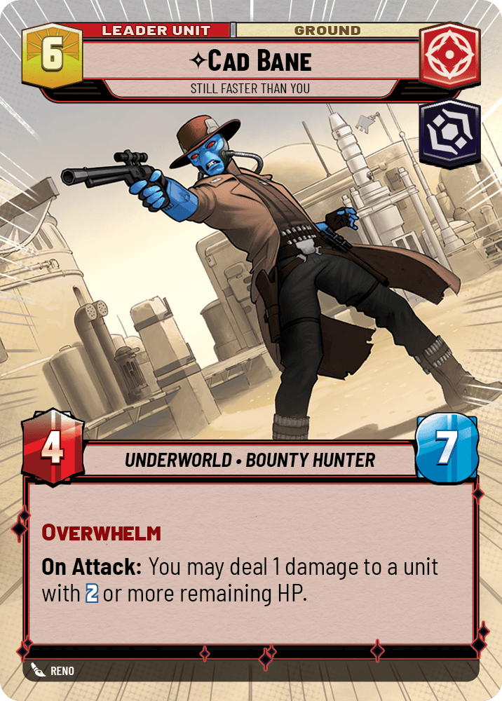 【ASH275/EN】Cad Bane - Still Faster than You (Hyperspace)