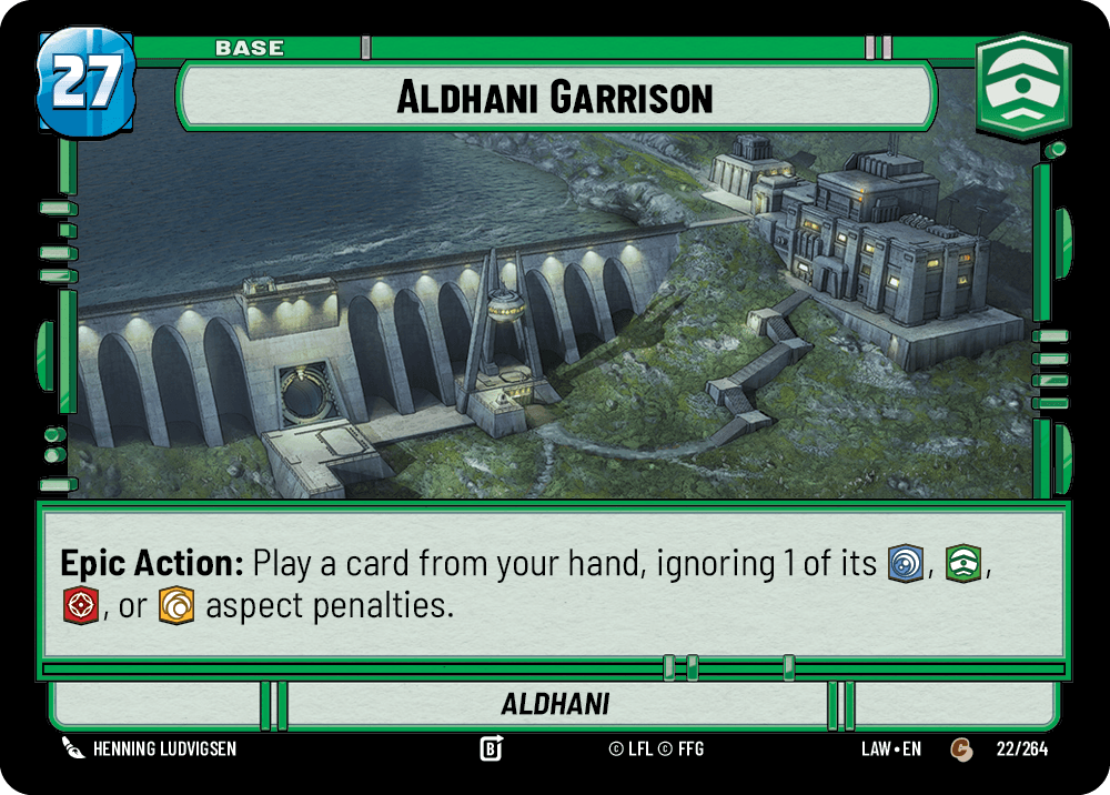 【LAW022/EN】Aldhani Garrison
