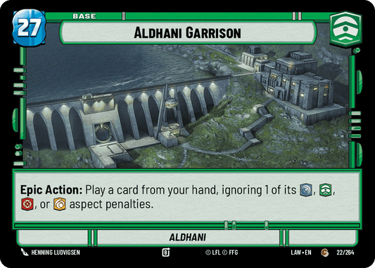 【LAW022/EN】Aldhani Garrison