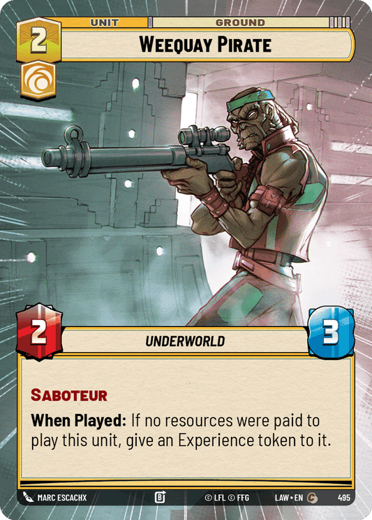 【LAW495/EN】Weequay Pirate (Hyperspace)