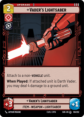 【SOR136/EN】Vader's Lightsaber