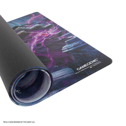 【GAMEGENIC】Magic: The Gathering | REALITY FRACTURE SHINY PLAYMAT - LILIANA, DEVOTED HEALER/LILIANA, CALLOUS NECROMANCER※配送方法はゆうパックをご選択ください