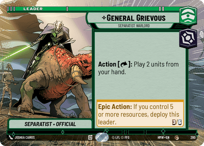【HMW280/EN】General Grievous - Separatist Warlord（HYPERSPACE）