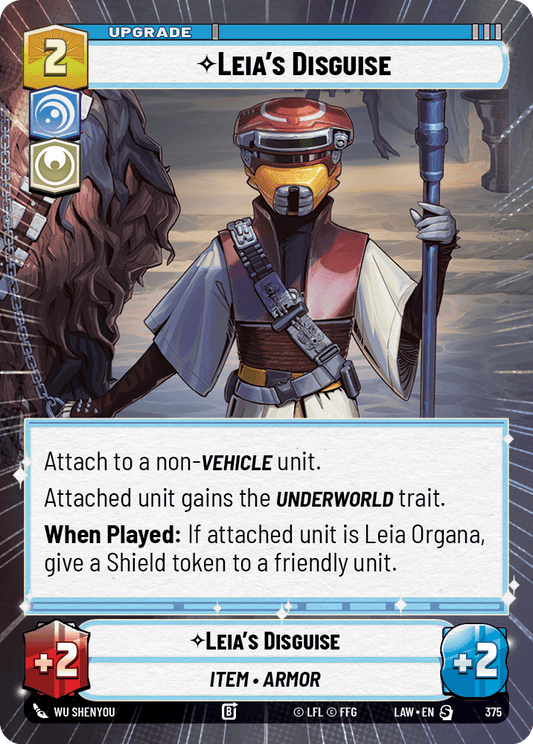 【LAW375/EN】Leia's Disguise (Hyperspace)