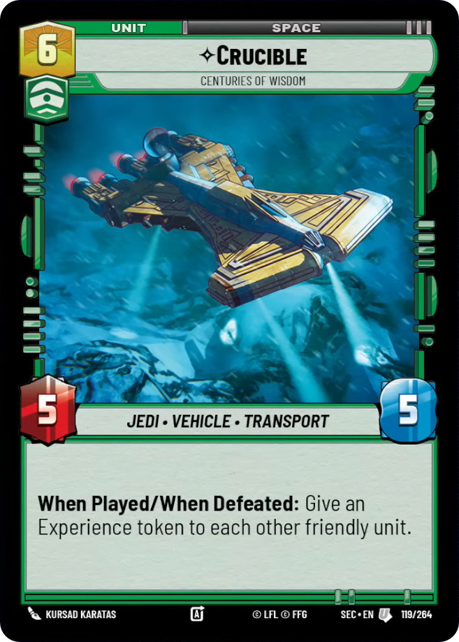 【SEC0119/EN】Crucible - Centuries of Wisdom