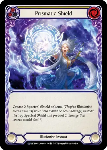 【U-MON093/EN】Prismatic Shield[Yellow]