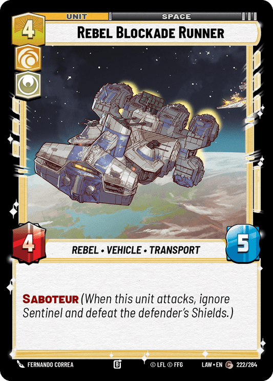 【LAW222/EN】Rebel Blockade Runner