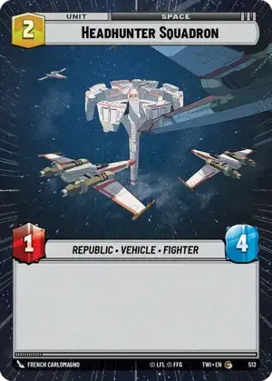 【TWI513/EN】Headhunter Squadron(HYPERSPACE)