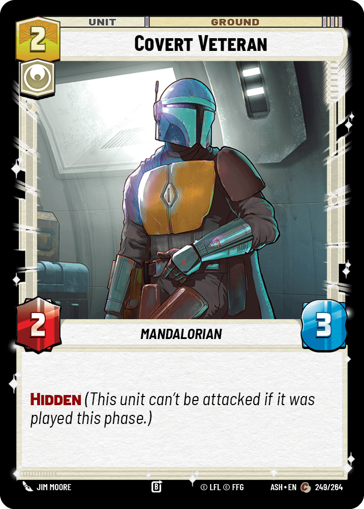 【ASH249/EN】Covert Veteran