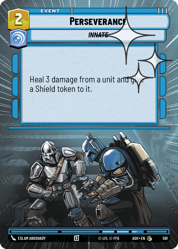 【ASH591/EN】Perseverance (Hyperspace/Foil)