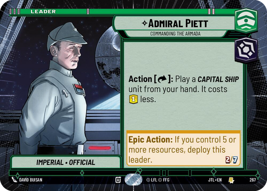 【JTL267/EN】Admiral Piett - Commanding the Armada(Hyperspace)