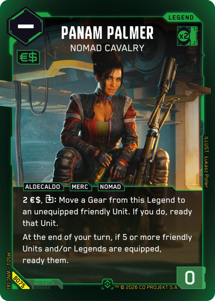【WNCBβ075/EN】Panam Palmer: Nomad Cavalry
