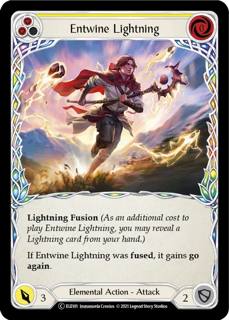 【U-ELE101/EN】Entwine Lightning[Yellow]