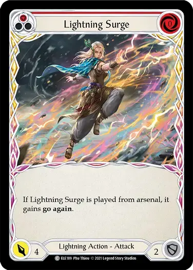 【ELE189/EN】Lightning Surge[Red]