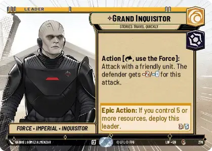 【LOF278/EN】Grand Inquisitor - Stories Travel Quickly(Hyperspace)