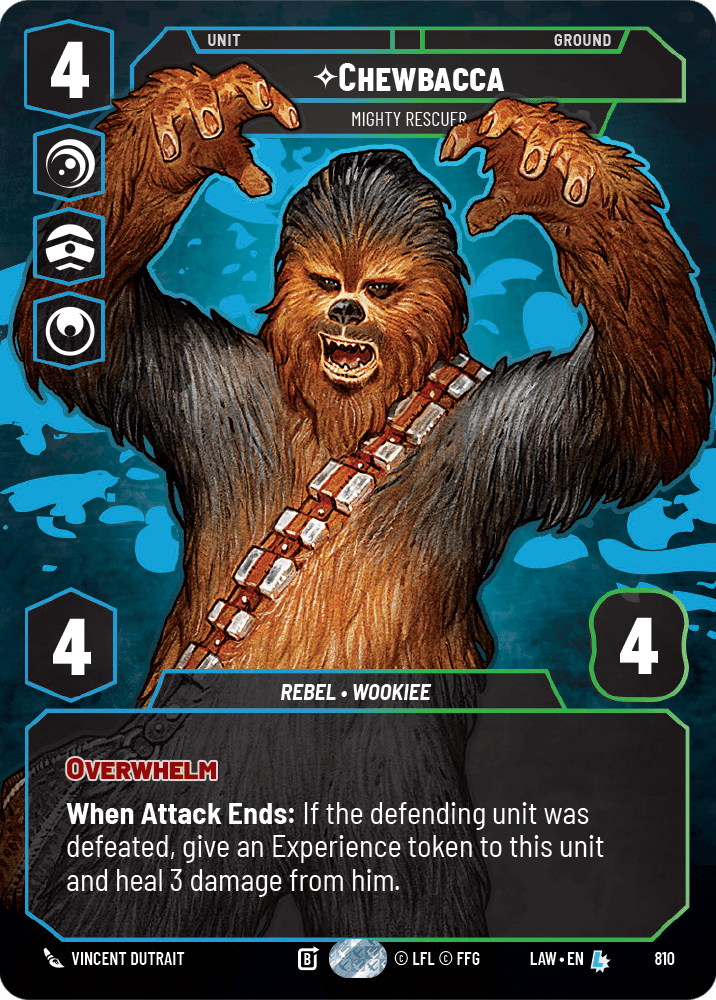 【LAW810/EN】Chewbacca - Mighty Rescuer(Prestige)
