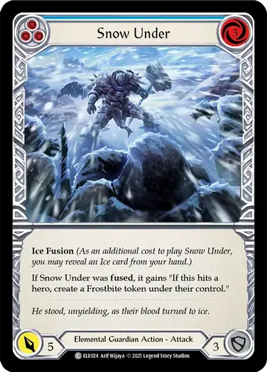 【ELE024/EN】Snow Under[Blue]