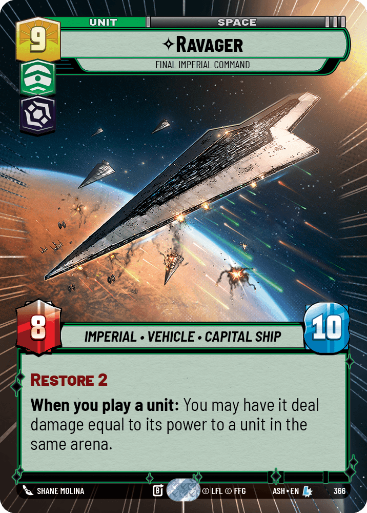 【ASH366/EN】Ravager - Final Imperial Command (Hyperspace)