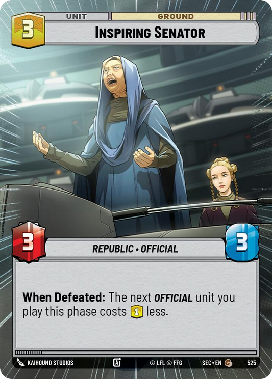 【SEC0525/EN】Inspiring Senator (Hyperspace)