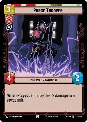 【LOF133/EN】Purge Trooper