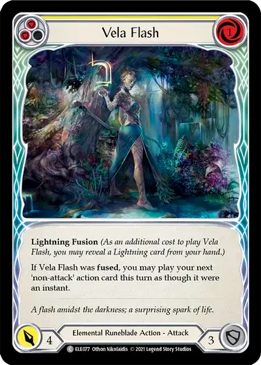 【ELE077/EN】Vela Flash[Yellow]