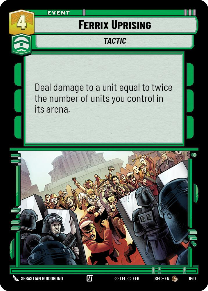 【SEC0640/EN】Ferrix Uprising (Foil)