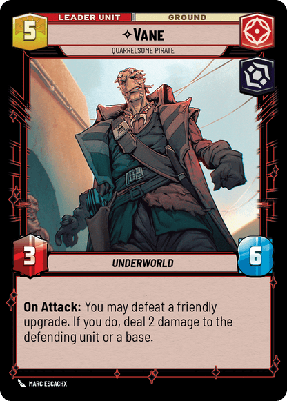 【ASH012/EN】Vane - Quarrelsome Pirate