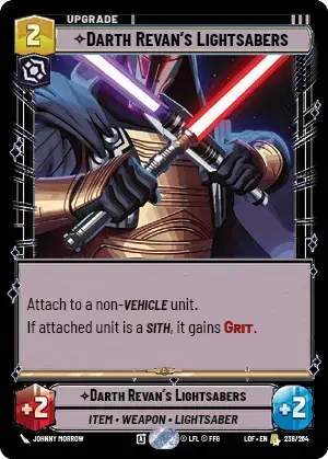 【LOF238/EN】Darth Revan's Lightsabers
