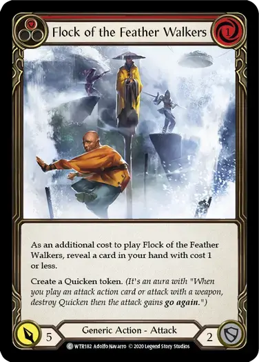 【U-WTR182/EN/RF】Flock of the Feather Walkers[Red]