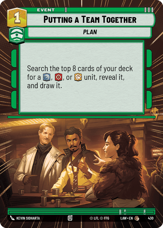 【LAW430/EN】Putting a Team Together (Hyperspace)