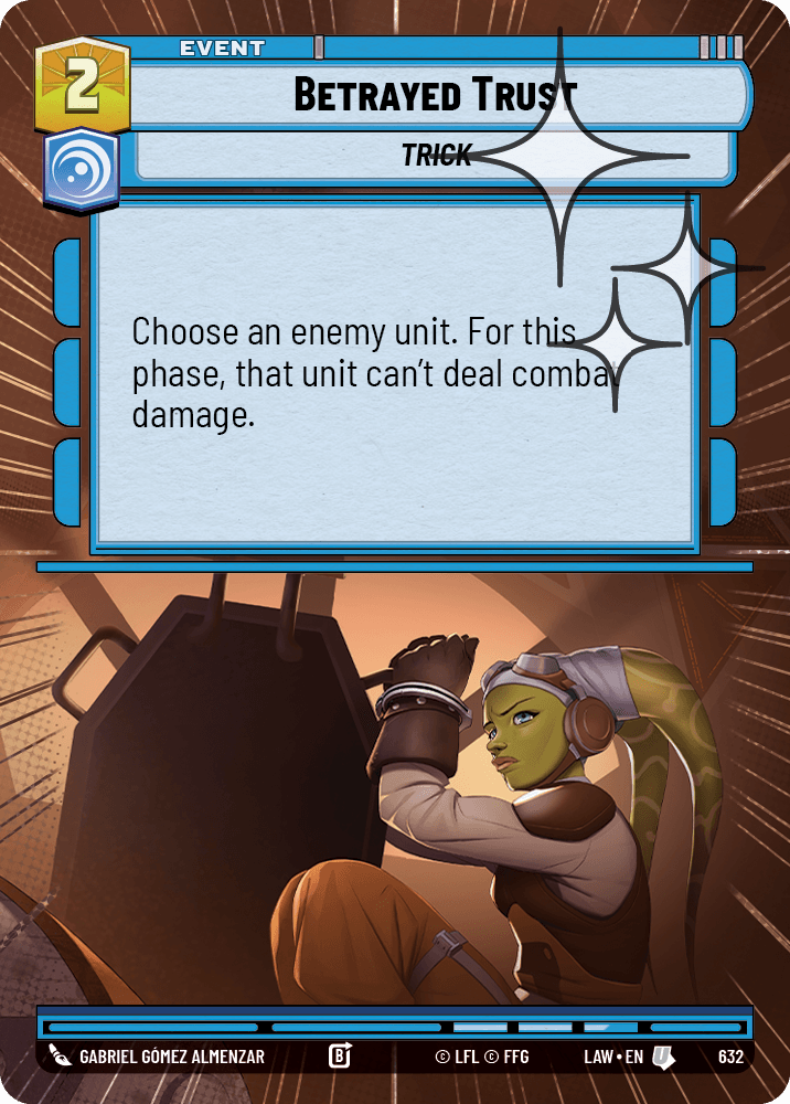 【LAW632/EN】Betrayed Trust (Hyperspace/Foil)