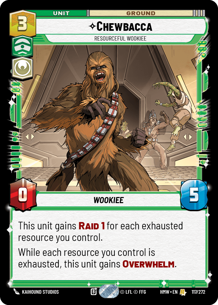 【HMW117/EN】Chewbacca - Resourceful Wookiee