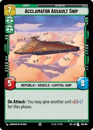 【LOF106/EN】Acclamator Assault Ship