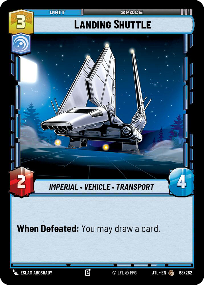 【JTL561/EN】Landing Shuttle(Foil)