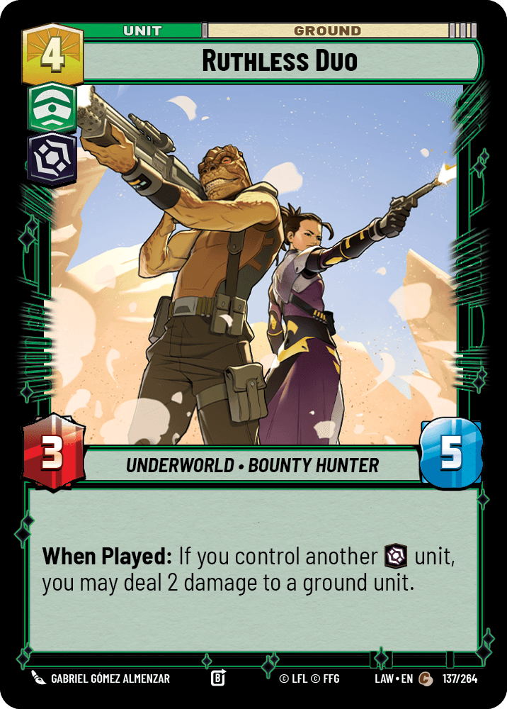【LAW137/EN】Ruthless Duo