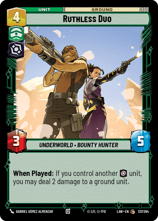 【LAW137/EN】Ruthless Duo
