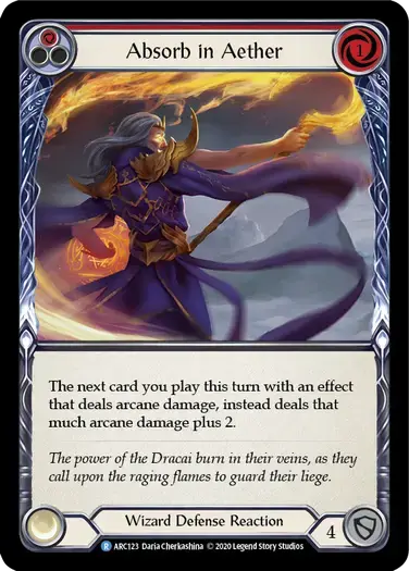 【U-ARC123/EN】[RF] Absorb in Aether[Red]