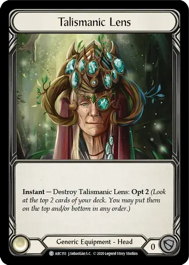 【U-ARC151/EN】Talismanic Lens
